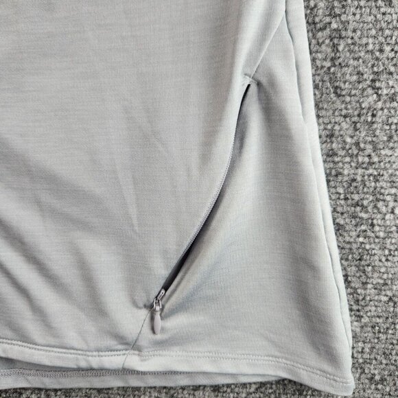 Footjoy Stretch Jacket Women Small Full Zip Golf Long Sleeve Gray Black Athletic - Picture 6 of 16